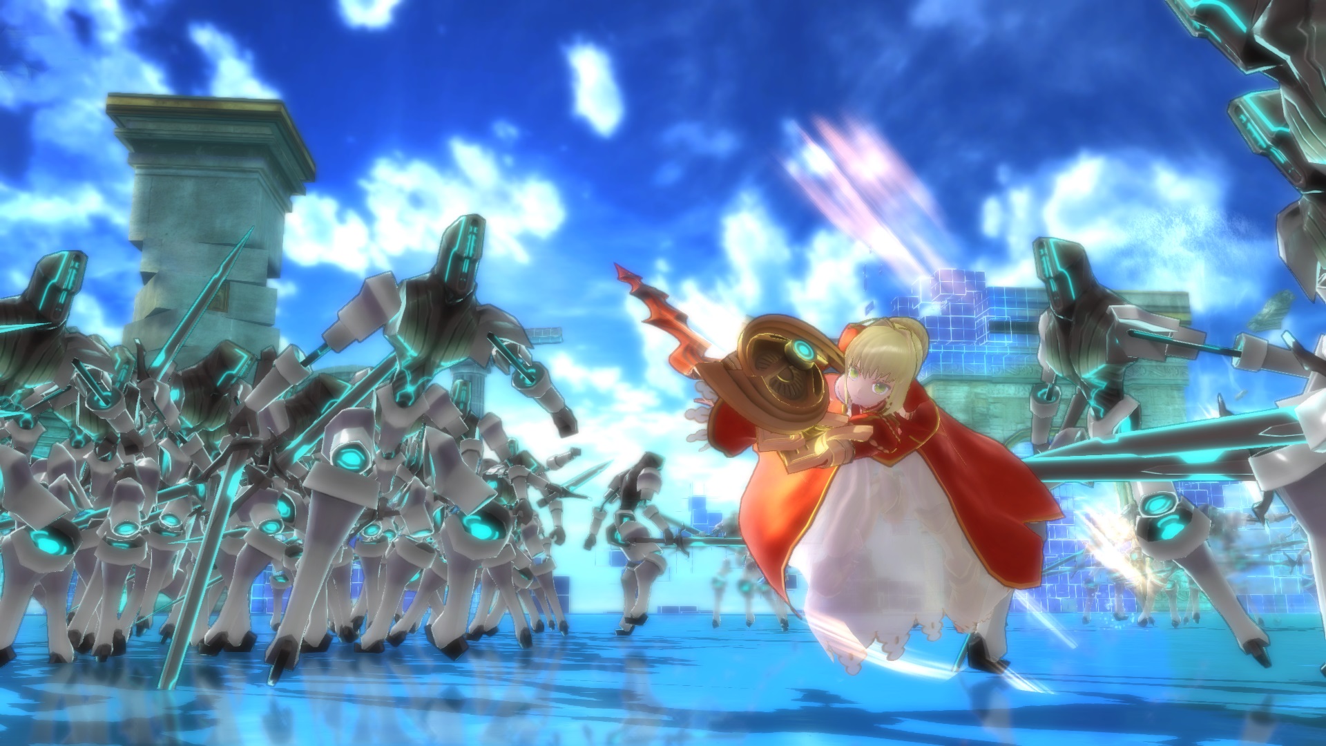 画像集 014 Extella アルトリアやギルガメッシュなどの情報が公開 対戦システム 領域支配