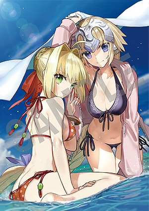 Fate Extella ワダアルコ氏描き下ろしによる店舗別購入特典イラストの完成版が公開に