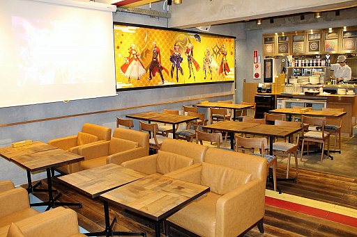 画像ギャラリー No.003のサムネイル画像 / TOWER RECORDS CAFEの「Fate/EXTELLA」コラボカフェレポート。サーヴァントをモチーフにしたコラボメニューを楽しんで,限定コースターをもらおう