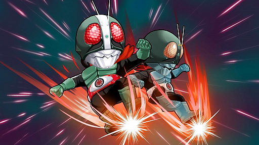 画像ギャラリー No.004のサムネイル画像 / 「仮面ライダー バトルラッシュ」,アップデートでエグゼイド登場。コンボ必殺技も可能に