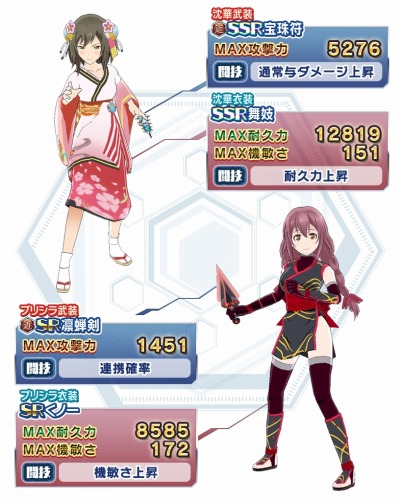 画像ギャラリー No.005のサムネイル画像 / 「学戦都市アスタリスクフェスタ 煌めきのステラ」13キャラクターの和風衣装を実装