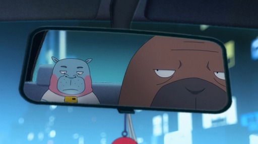 画像ギャラリー No.002のサムネイル画像 / 「そうだ アニメ,見よう」第150回はP.I.C.S.とOLMがタッグを組んだ「ODDTAXI」。タクシー運転手を中心に描かれる群像ミステリー