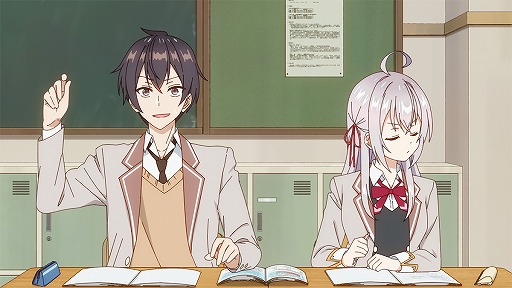 画像ギャラリー No.003のサムネイル画像 / そうだ アニメ,見よう:第215回は「時々ボソッとロシア語でデレる隣のアーリャさん」。銀髪ハーフの女子高生をめぐる学園ラブコメディ