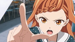 画像ギャラリー No.049のサムネイル画像 / そうだ アニメ，見よう：第266回は「対ありでした。 〜お嬢さまは格闘ゲームなんてしない〜」。カプコンの全面協力による対戦シーンに注目