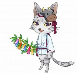 画像ギャラリー No.002のサムネイル画像 / 「ノラネコと恋の錬金術」,イベント“七夕に願いを”を本日より開催