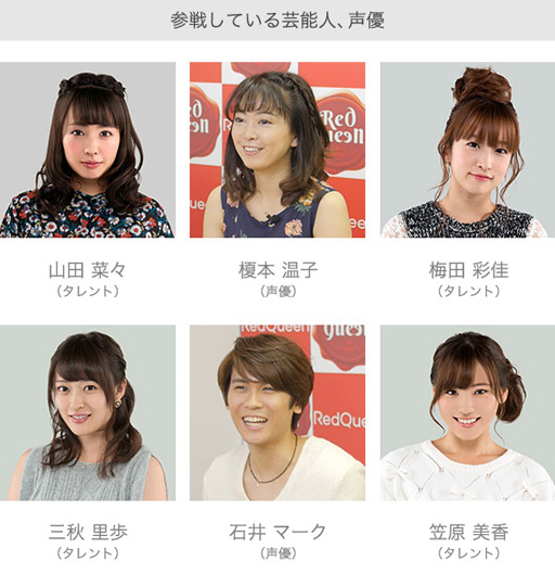 画像ギャラリー No.004のサムネイル画像 / 「RedQueen」,ベストスコア大会を開催。人気タレントも多数参加