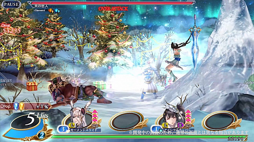 画像ギャラリー No.003のサムネイル画像 / 「VALKYRIE ANATOMIA」,本日開催予定の年末イベント“アリスのおとぎ話”に登場する“白雪妖精アリス”の映像を先行公開