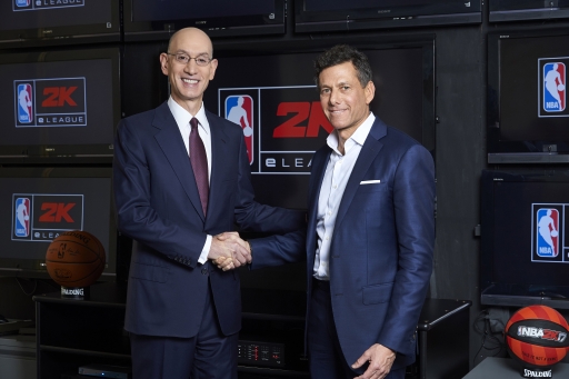 画像ギャラリー No.001のサムネイル画像 / Take-TwoとNBAによるeSportsリーグ「NBA 2K eLeague」が発足