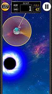 画像ギャラリー No.013のサムネイル画像 / ロープを切って連続ゴールを狙え。カジュアルゲーム「Basket Fall」を紹介する「(ほぼ)日刊スマホゲーム通信」第1108回