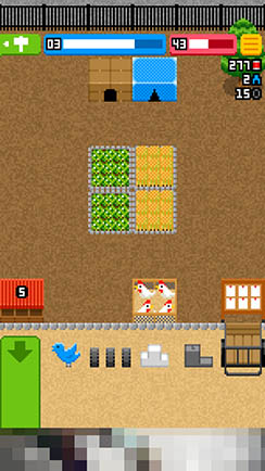 画像ギャラリー No.004のサムネイル画像 / リストラされた中年男性が公園で農場経営。「公園農場パークパッカー ホームレスから大富豪へ!」を紹介する「(ほぼ)日刊スマホゲーム通信」第1113回