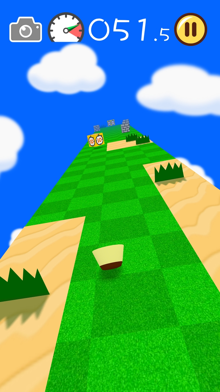 画像集no 004 どんぐりや牛乳パックを転がすスマホ向けゲーム 地面回転アクション ローリング 画像集no 004 どんぐりや牛乳パックを転がすスマホ向けゲーム 地面回転アクション ローリング