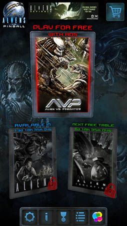 ꡼ No.002 | ޥ۸ԥܡ륲Aliens vs. Pinballפۿ档֥ꥢץ꡼ˤ3Ĥǥϥĩ