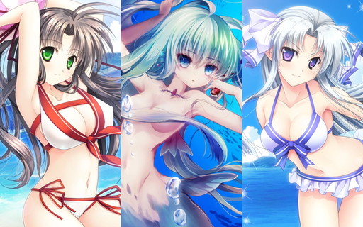 画像ギャラリー No.001のサムネイル画像 / 「神楽大戦・陽之巻」で水着イベントが開催。去年の水着も再登場