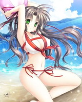 画像ギャラリー No.002のサムネイル画像 / 「神楽大戦・陽之巻」で水着イベントが開催。去年の水着も再登場