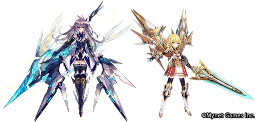 画像ギャラリー No.002のサムネイル画像 / 「黒騎士と白の魔王」が「ドールズオーダー」とコラボ。限定キャラ“ランスロット”と“ユーウェイン”が登場