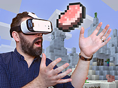 「Gear VR」対応の「Minecraft」が配信開始。仕様や価格は“Pocket Edition”を踏襲，間もなく「Rift」対応版の登場も