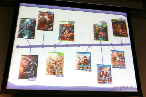 画像ギャラリー No.003のサムネイル画像 / 「エクスペリエンス創設10周年記念イベント」が開催。新作「黄泉ヲ裂ク華」や「新釈・剣の街の異邦人 〜黒の宮殿〜」,そして記念コラボが続々と発表に