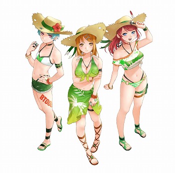 画像ギャラリー No.002のサムネイル画像 / 「BTOOOM!オンライン」,“ドキドキ!水着フェスティバル”を開催