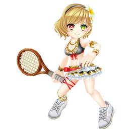白猫テニス に新キャラクターのシャルロットとオウガが登場