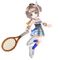 画像ギャラリー No.003のサムネイル画像 / 「白猫テニス」，人気キャラ「ゲオルグ」と「エクセリア」が登場