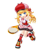 画像ギャラリー No.003のサムネイル画像 / 「白猫テニス」，リリー（CV：花守ゆみり）とサクラ（CV：西明日香）が登場