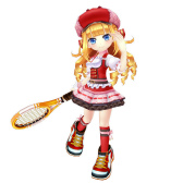 画像ギャラリー No.004のサムネイル画像 / 「白猫テニス」，リリー（CV：花守ゆみり）とサクラ（CV：西明日香）が登場