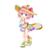 画像ギャラリー No.013のサムネイル画像 / 「白猫テニス」，ティナ（CV.釘宮理恵）とイロメロ（CV.村上奈津実）が登場