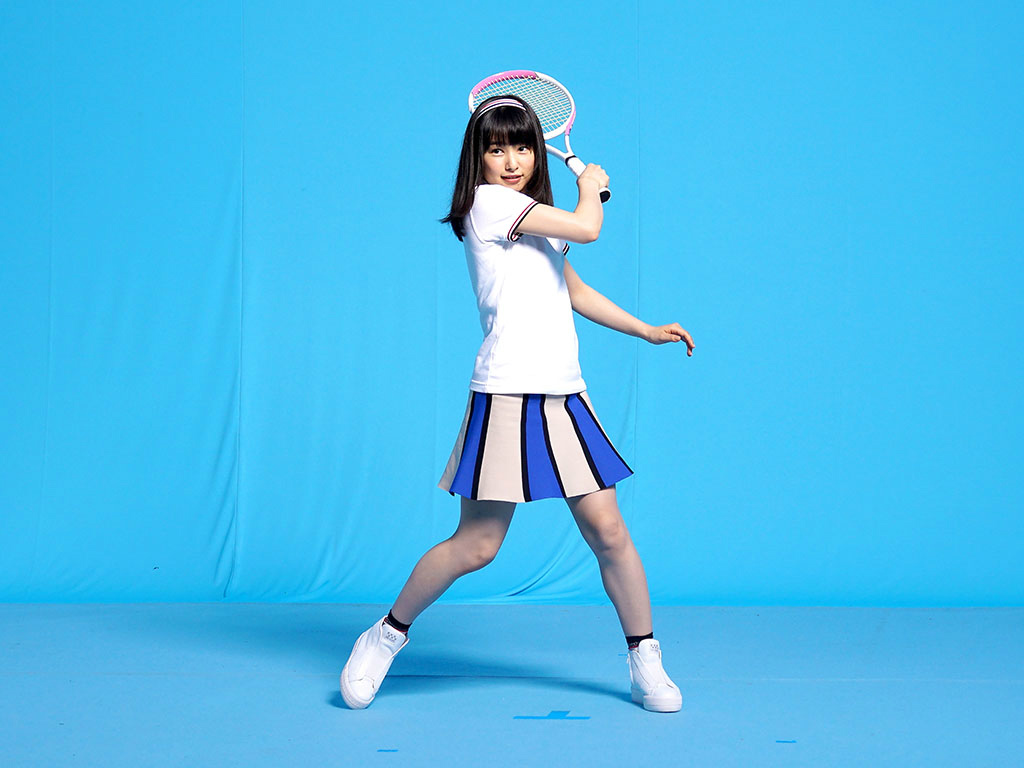 画像集no 006 白猫テニス 女優の桜井日奈子さんを起用した新