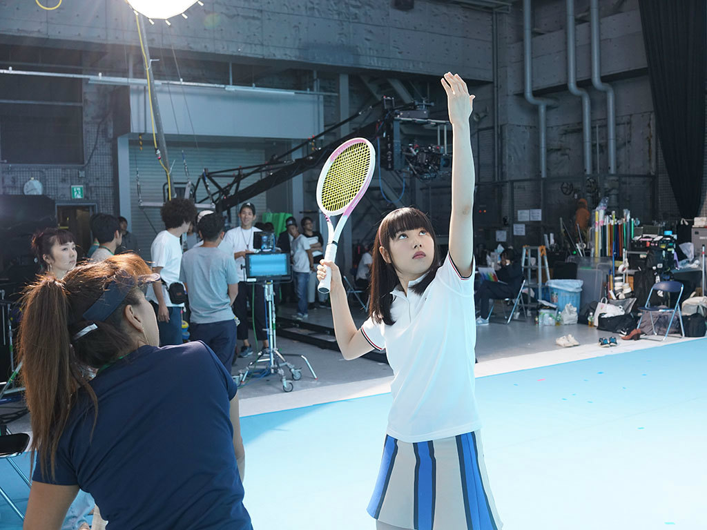 画像集no 008 白猫テニス 女優の桜井日奈子さんを起用した新