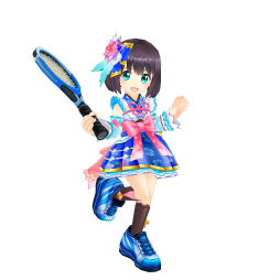 画像ギャラリー No.003のサムネイル画像 / 「白猫テニス」に黒ウィズ精霊が参戦。ミコトとユッカが登場