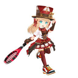 画像ギャラリー No.007のサムネイル画像 / 「白猫テニス」に黒ウィズ精霊が参戦。ミコトとユッカが登場