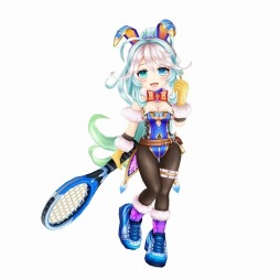 画像ギャラリー No.004のサムネイル画像 / 「白猫テニス」のメインストーリー第2部3章が公開。ソアラとファナが参戦