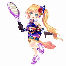 画像ギャラリー No.003のサムネイル画像 / 「白猫テニス」,正月衣装のミューエとクロカが登場のイベントを開催