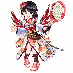 画像ギャラリー No.005のサムネイル画像 / 「白猫テニス」,正月衣装のミューエとクロカが登場のイベントを開催