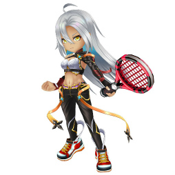 画像ギャラリー No.002のサムネイル画像 / 「白猫テニス」6周年プロローグフェスに,深淵セレナが登場