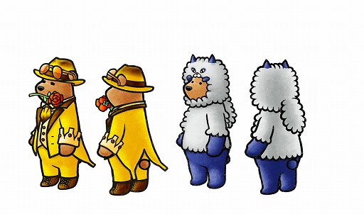 画像ギャラリー No.003のサムネイル画像 / 「くまぱら」,“エリートバナナ バナ夫”とのコラボを開催