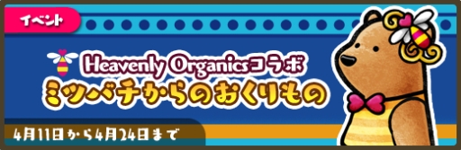 画像ギャラリー No.003のサムネイル画像 / 「くまぱら」がオーガニックハニー「Heavenly Organics」とコラボ