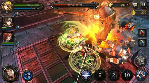 画像ギャラリー No.001のサムネイル画像 / スマホ向けアクションRPG「RED STONE 2 Adventurers of Prominence」,韓国でクローズドβテストのテスター募集がスタート