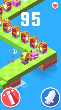 ���������꡼ No.004�Υ���ͥ������ / �����ȥꥺ�ॲ���ശ�Ф�ͷ�٤�!?��iOS���ץ��Tiny Hero - Endless Combo Dash�פ�Ҳ𤹤�֡ʤۤܡ��������ޥۥ������̿�����1130��