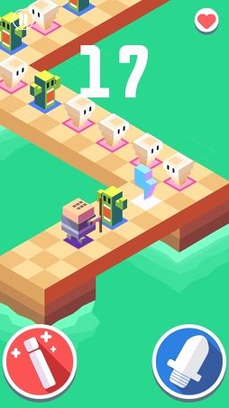 ���������꡼ No.005�Υ���ͥ������ / �����ȥꥺ�ॲ���ശ�Ф�ͷ�٤�!?��iOS���ץ��Tiny Hero - Endless Combo Dash�פ�Ҳ𤹤�֡ʤۤܡ��������ޥۥ������̿�����1130��