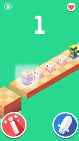 ���������꡼ No.011�Υ���ͥ������ / �����ȥꥺ�ॲ���ശ�Ф�ͷ�٤�!?��iOS���ץ��Tiny Hero - Endless Combo Dash�פ�Ҳ𤹤�֡ʤۤܡ��������ޥۥ������̿�����1130��