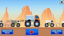 画像ギャラリー No.009のサムネイル画像 / ジャンプではなく押さえ込む!? 一風変わった操作性の横スクロールアクションゲーム「Crazy Truck!」を紹介する「（ほぼ）日刊スマホゲーム通信」第1131回