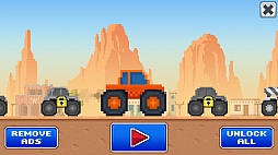 画像ギャラリー No.010のサムネイル画像 / ジャンプではなく押さえ込む!? 一風変わった操作性の横スクロールアクションゲーム「Crazy Truck!」を紹介する「（ほぼ）日刊スマホゲーム通信」第1131回