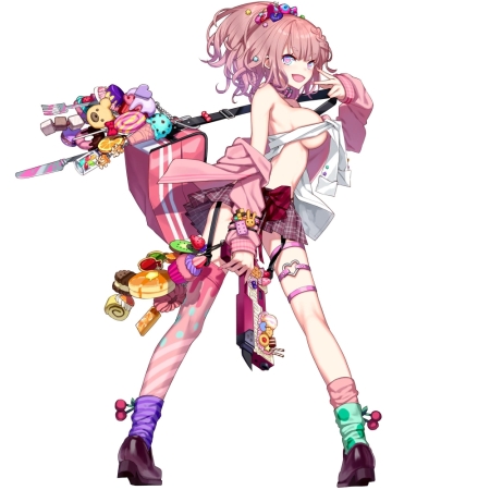 画像ギャラリー No.014のサムネイル画像 / 「感染×少女」新キャラSSR「錫杖架瑠裸」とSR「戯言くるる」が登場