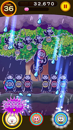 画像ギャラリー No.007のサムネイル画像 / 球を投げ続けてハイスコアチャレンジ。「たまねこウォーズ」を紹介する「(ほぼ)日刊スマホゲーム通信」第1169回