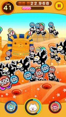 画像ギャラリー No.005のサムネイル画像 / 「たまねこウォーズ」新エリア「スフィンクス砂漠」が8月8日に登場