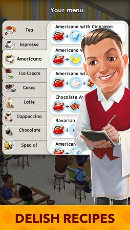 画像ギャラリー No.003のサムネイル画像 / カフェの経営を行うゲーム「My Cafe:Recipes & Stories」,iOS/Android版が配信スタート