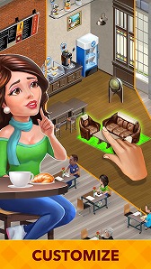 画像ギャラリー No.004のサムネイル画像 / カフェの経営を行うゲーム「My Cafe:Recipes & Stories」,iOS/Android版が配信スタート