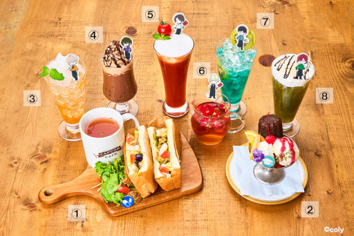 画像ギャラリー No.002のサムネイル画像 / カプコンカフェ イオンレイクタウン店&池袋店,「スタンドマイヒーローズ」とのコラボグッズ&メニューを公開