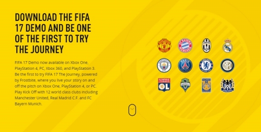Fifa 17 の体験版が本日配信スタート ストーリーモード The Journey をフィーチャーしたシネマティックトレイラーも公開に